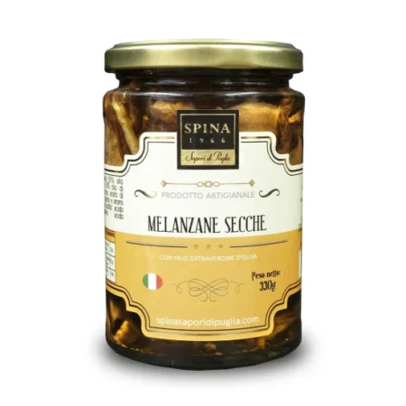 Melanzane Secche con olio evo 330 g