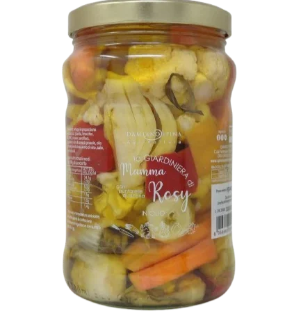 La Giardiniera di Mamma Rosy con olio evo 1500 g