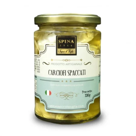 Carciofi Spaccati Gusto Delicato con olio evo 330 g