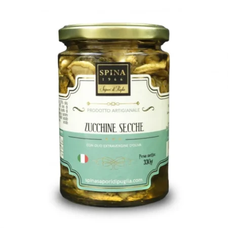 Zucchine Secche con olio evo 330 g