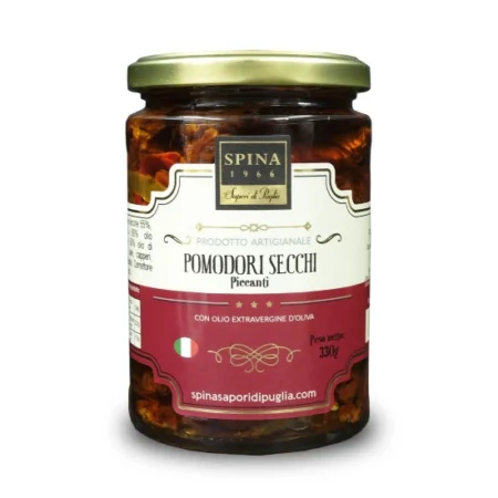 Pomodori Secchi con peperoncino 330 g