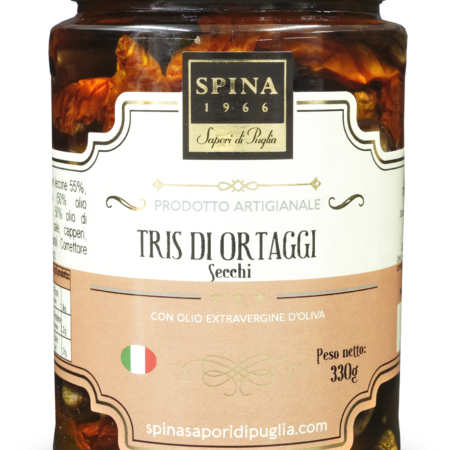 Tris di Ortaggi Secchi con olio evo 330 g