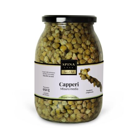 Capperi Pronti in Tavola                             Misura Media (C.8)                 950 g