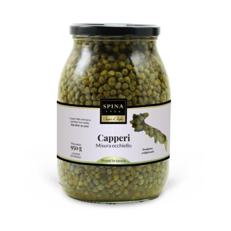 Capperi Pronti in Tavola Misura Occhiello (C.5/6) 950 g