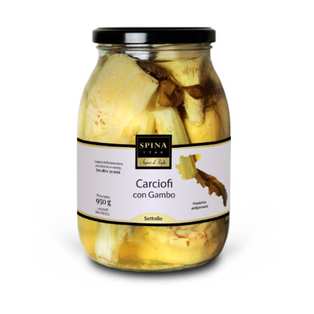 Carciofini interi con                     Gambo 950g
